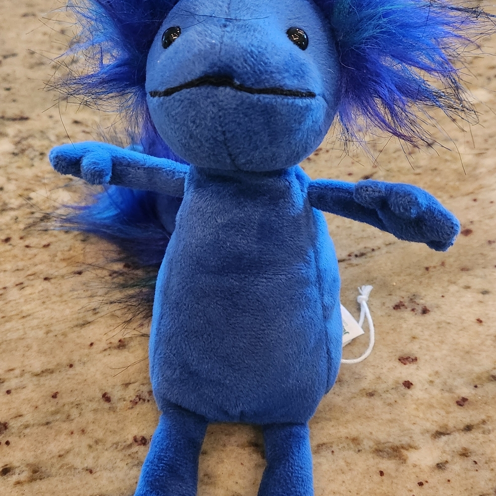 Jellycat Axolotl Royal Blue Plush Toy